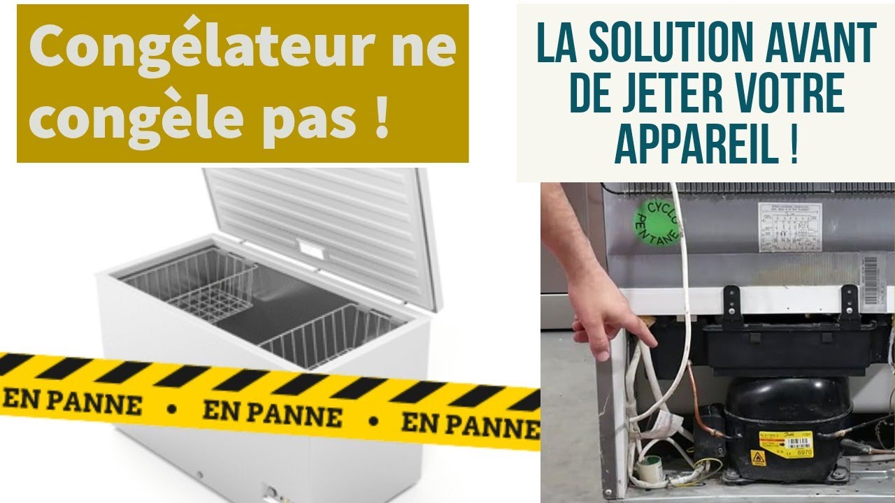 Congélateur ne congèle pas ! Solution Réparation avant de jeter — free download