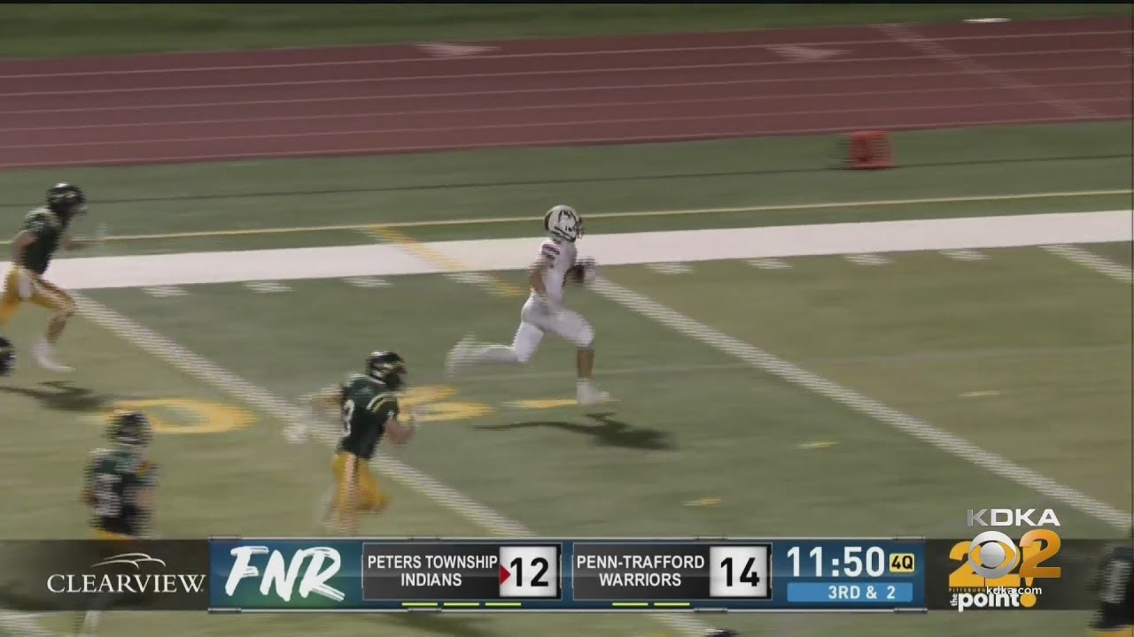 High School Football Peters Township Vs. PennTrafford YouTube