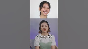 Khắc phục răng móm bằng phương pháp niềng răng| Lạc Việt Intech Niềng Răng #shorts