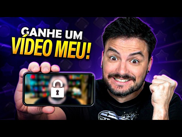 GANHE UM VÍDEO EXCLUSIVO MEU!
