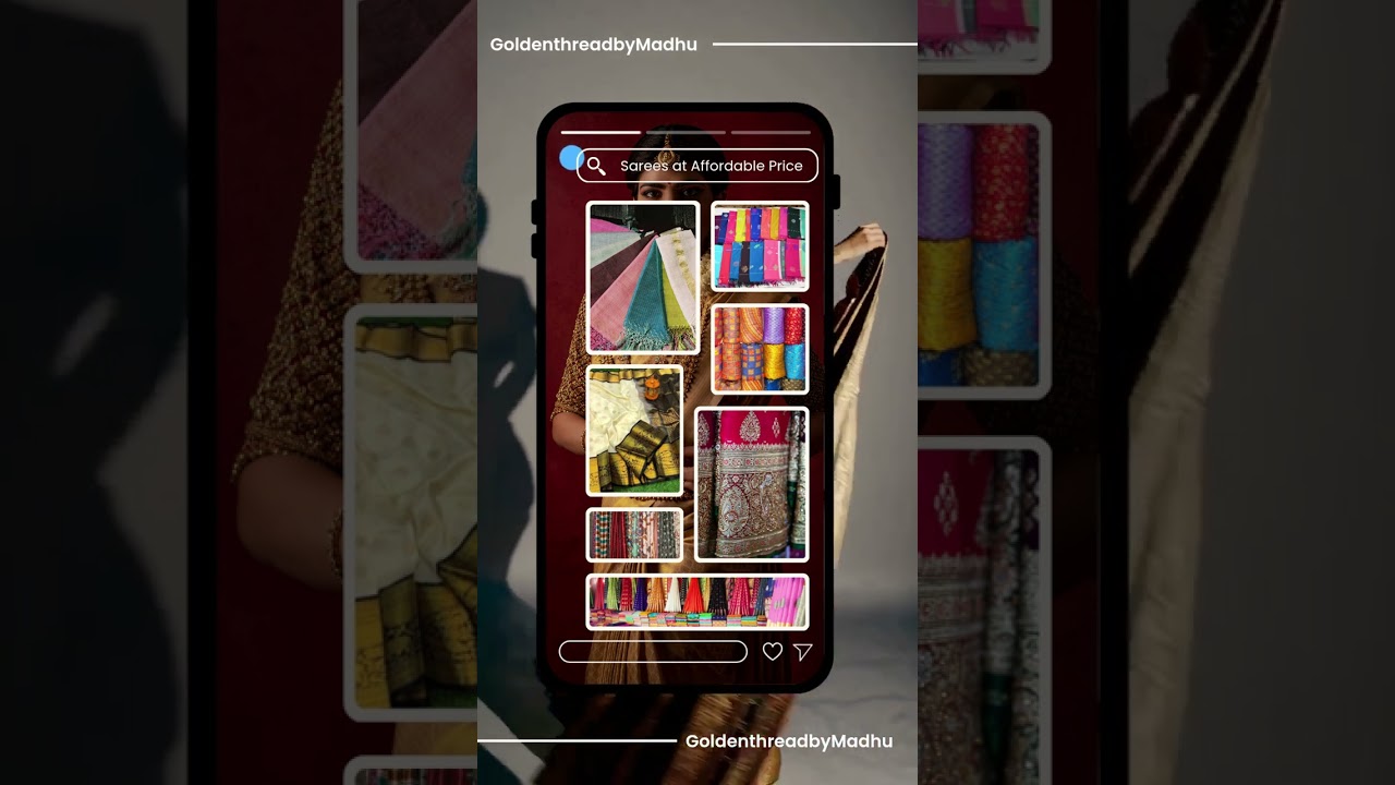 Timeless Elegance in Every Weave | Golden Thread by Madhu – Launching Soon!