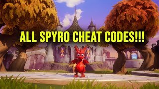 ALL SPYRO CHEAT CODES!! Spyro Reignited Trilogy