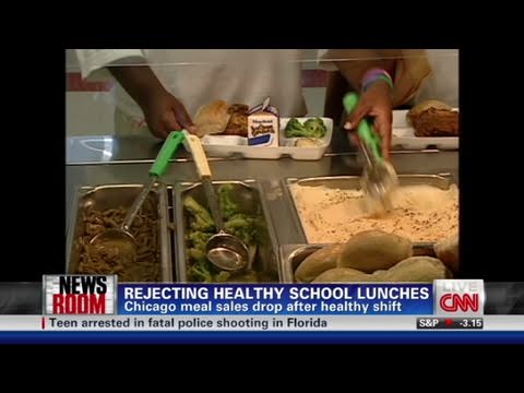 CNN: Kids reject healthy school lunches?