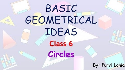 Basic Geometrical Ideas - Circles