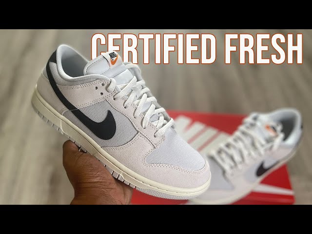 INCREDIBLE! Nike Dunk Low Certified Fresh On Feet Review - YouTube