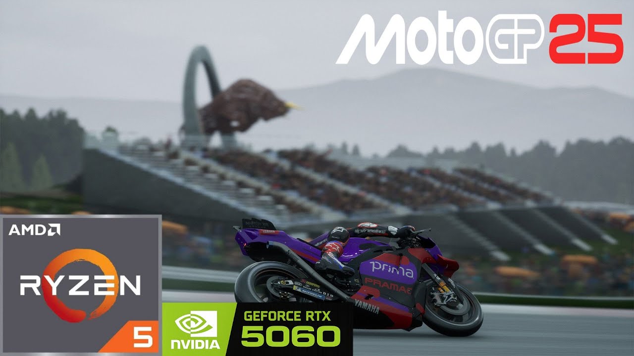 MotoGP 25 On RTX 5060 8GB ( 1080P High Settings DLSS 4.5 )