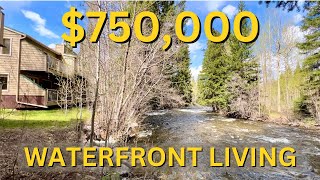 Live ON the Water in Frisco, Colorado and just minutes to Breckenridge