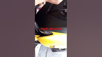 Ganti Aki Xmax