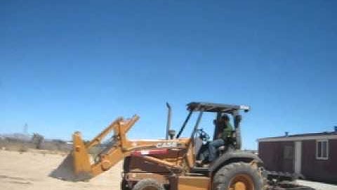Chris Gray start up procedures case skiploader grader deep creek construction school