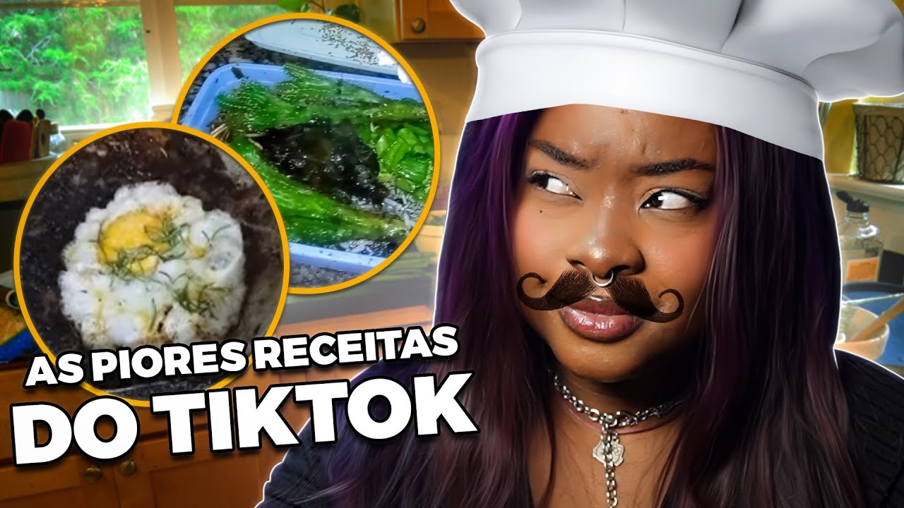 Jinkiwinkki reagindo às PIORES RECEITAS DO TIKTOK