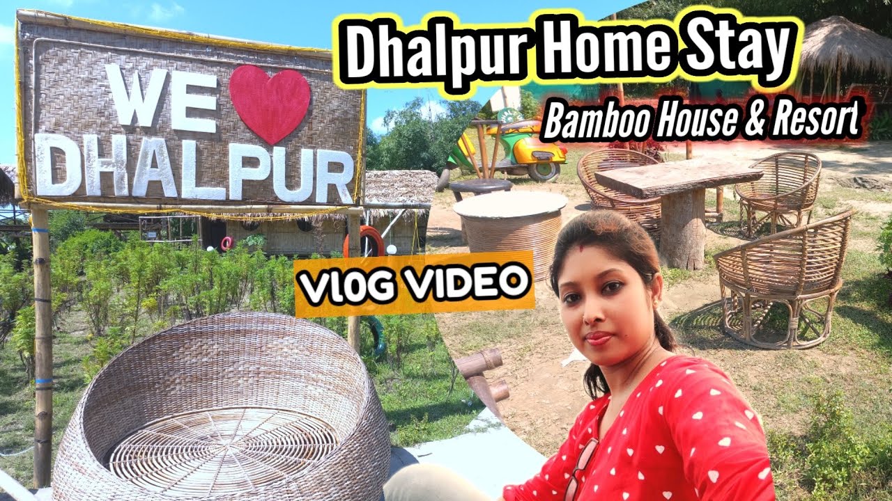Beautiful 😲HomeStay //Bamboo Houses &Resort //Dhalpur Assam // Daily Vlog Video