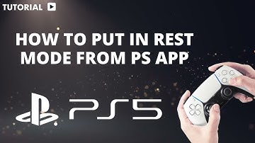 How to put PS5 in rest mode from app