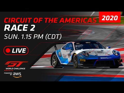 RACE 2 - COTA 2 - GT WORLD CHALLENGE AMERICA 2020