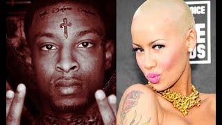 21 Savage Says Amber Rose Would Get Clapped If She Cheated On Him