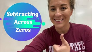 Subtracting Across Zeros, 3rd grade