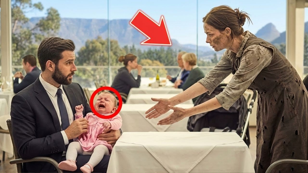 Miliarderi nuk mundi ta qetësonte foshnjën, por gruaja lypëse mundi – dhe jeta e tyre ndryshoi.