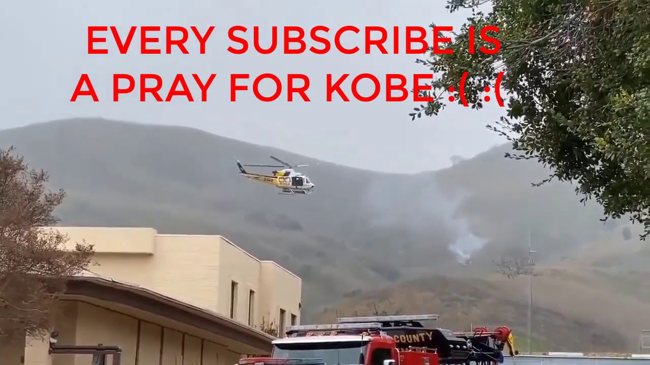 Kobe bryant death footage (live) YouTube