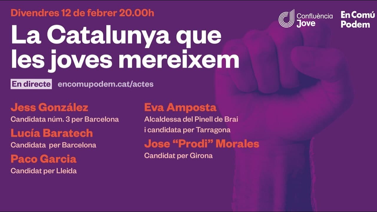 La Catalunya que les joves mereixem