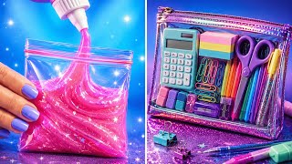 AESTHETIC STUDENT SECRETS! 🎓✨ DIY Supplies &amp; Genius Upgrades by 123 GO!