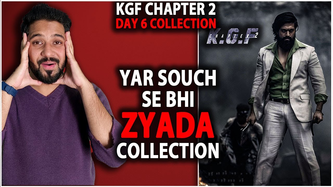 KGF Chapter 2 Box Office Monster - Day 6 Collection |KGF Chapter 2 Day 6 Hindi Box Office Collection