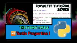 Python turtle tutorial PART 1 💯💥 Information