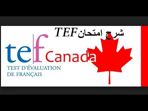 tout sur le TEF (Test d'évaluation du français)كل المعلومات حول امتحان TEF