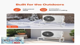 Mini Split Ground Stand Adjustable Anti Vibration for 9000 24000 BTU VEVOR US Review