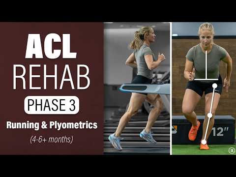 ACL Rehab: Phase 3 | 4 To 6+ Months (Jumping & Landing Exercises | Plyometrics | Running)