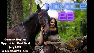 Novice 28 Dressage Test - Gemma Hughes & Opposition Real Deal 06.07.22