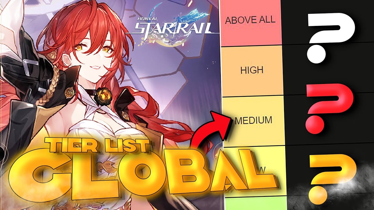 Global Launch tier list Honkai: Star Rail