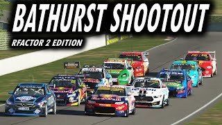 V8 Supercars from rFactor 2 take on Bathurst in a new Ultimate Top 10 Shootout