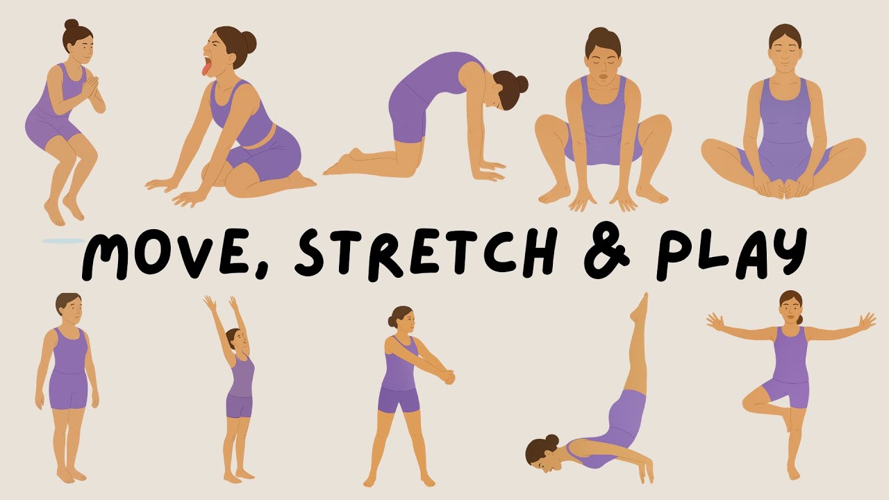 Kids Animal Yoga Adventure Fun Poses to Move Stretch and Play