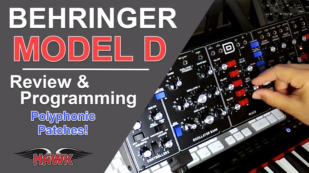 Behringer Model D Review and Programming – Berklee Online Take Note