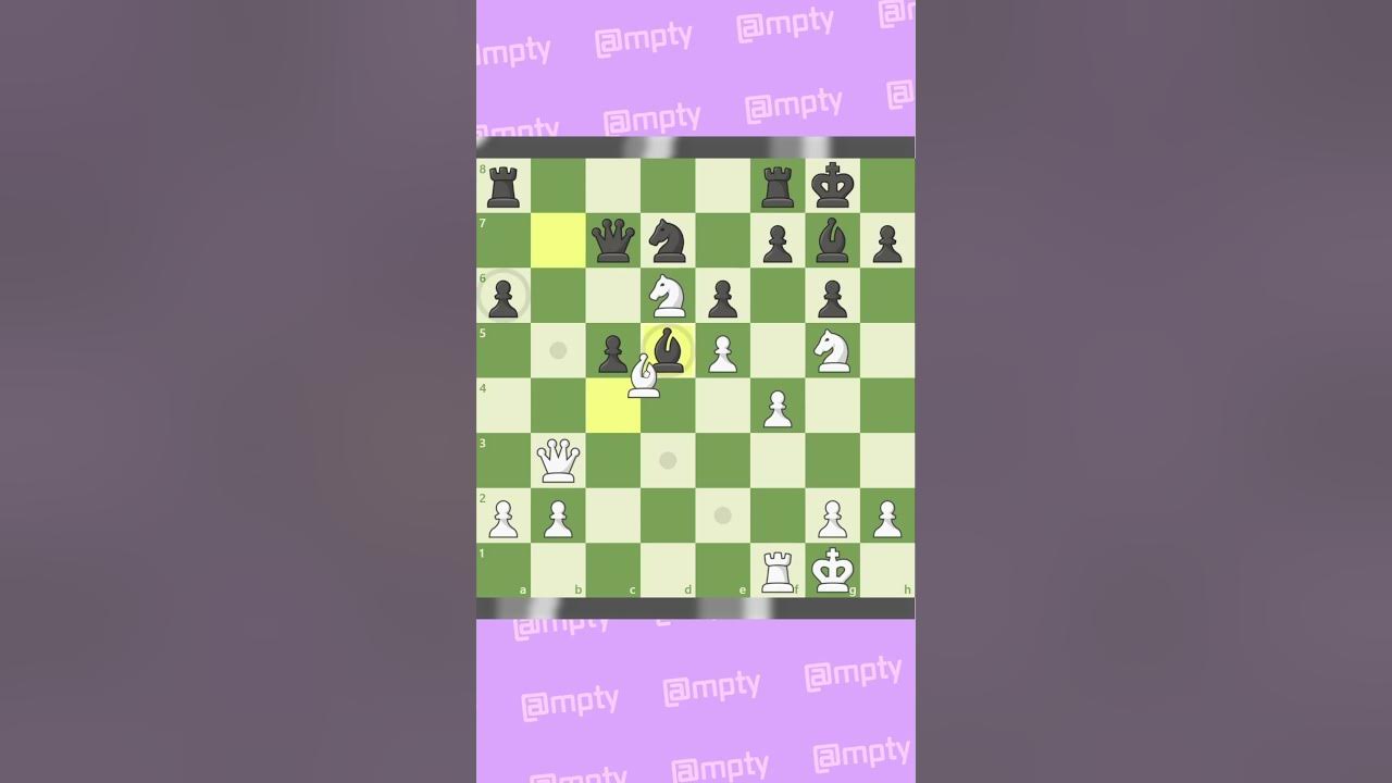 Smothered Mate! Follow for more gameplay. If you commit a blunder, mo