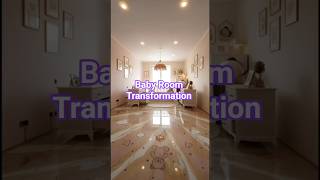 Baby Room Transformation with Seamless Epoxy Floor | Nursery Decor Ideas 2026 #interiordesign #decor