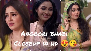 Angoori Bhabi Closeup Hd With Biography Actress Subhangi Atre Closeup Actress