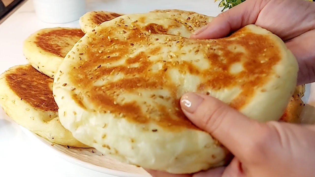 خبز العشر دقائق خفيف و هشيش بطريقة مختصرة و بسيطة جدا/ بطبوط/مخمار