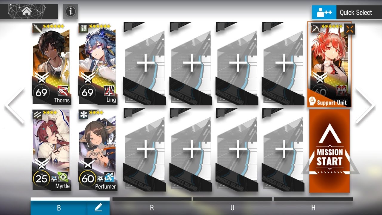 【Arknights】Annihilation 6: Abandoned Mine (Ling+Thorns+Fiammetta)