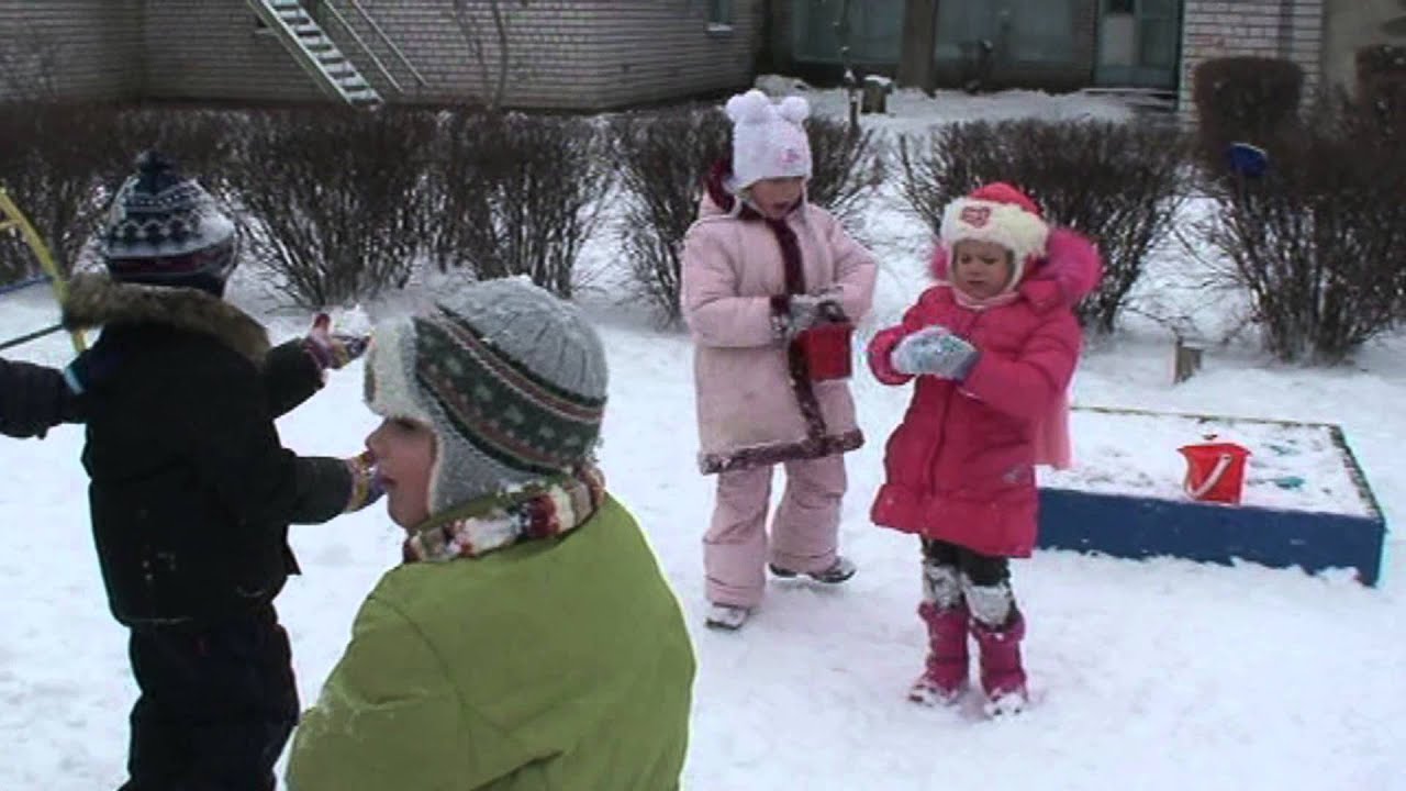 Фото Детского Сада Зимой