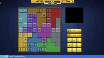 Microsoft Sudoku Expert Irregular speed solved