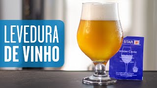 CERVEJA COM LEVEDURA DE VINHO