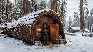 Everyone Laughed at His Cabin Inside a Giant Redwood — Then the Freeze Hit and He Never Felt It