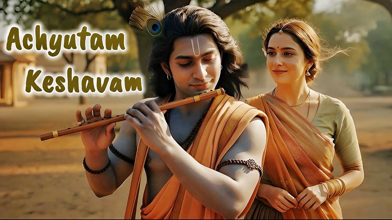Achyutam Keshavam | Achyutashtakam | Sacred Krishna Stotram | Bhakti Vallabh