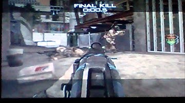 Call of Duty MW3: Triple Kill with Model 1887!