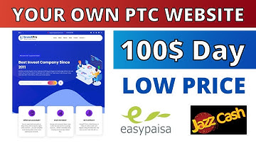 How To Create Your Own PTC Website | 100$ Daily | Make Your Own Website  In 2021 | Earn Money Online