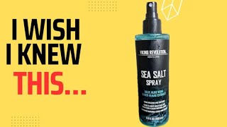 Viking Revolution Sea Salt Spray for Men | Is It Worth It