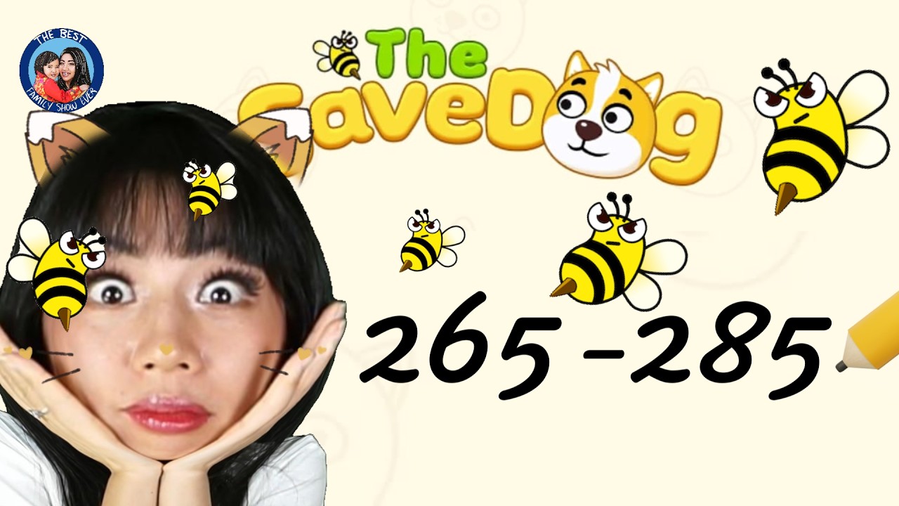 Save the Dog walkthrough Level 265 to 285.  Funny game with a lot of brain power!