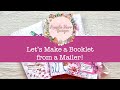 Lets make a booklet from a mailer