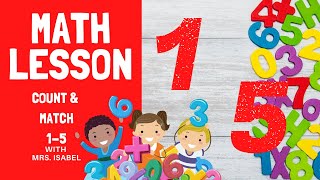 Count and Match Numbers 1-5