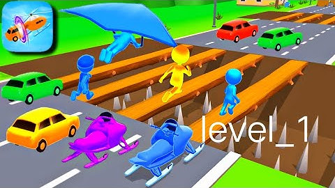 Shape_Shifting #1 Games All levels Game play iOS Android walkthrough mobile Stick Run